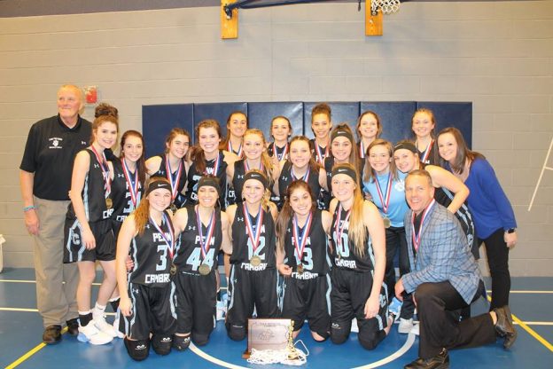 D6 Champion Lady Panthers Basketball