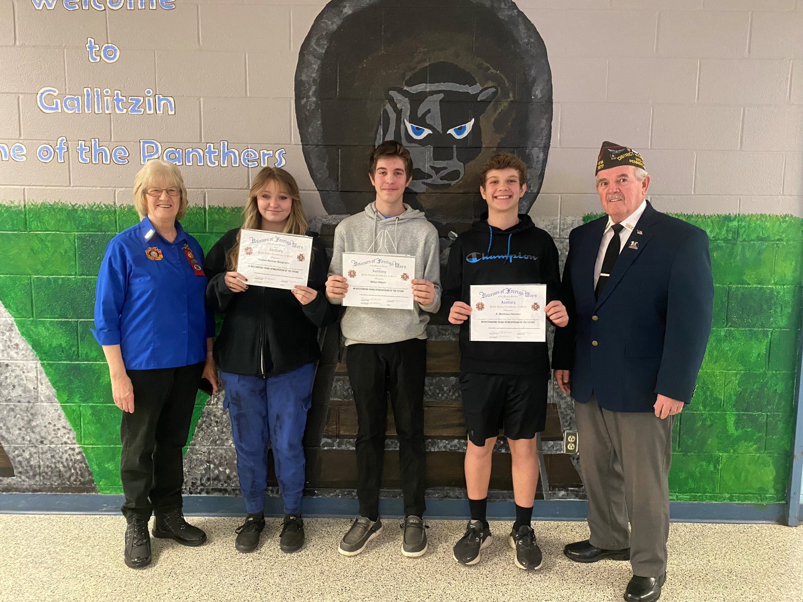 Patriot Pen Essay Contest Winners