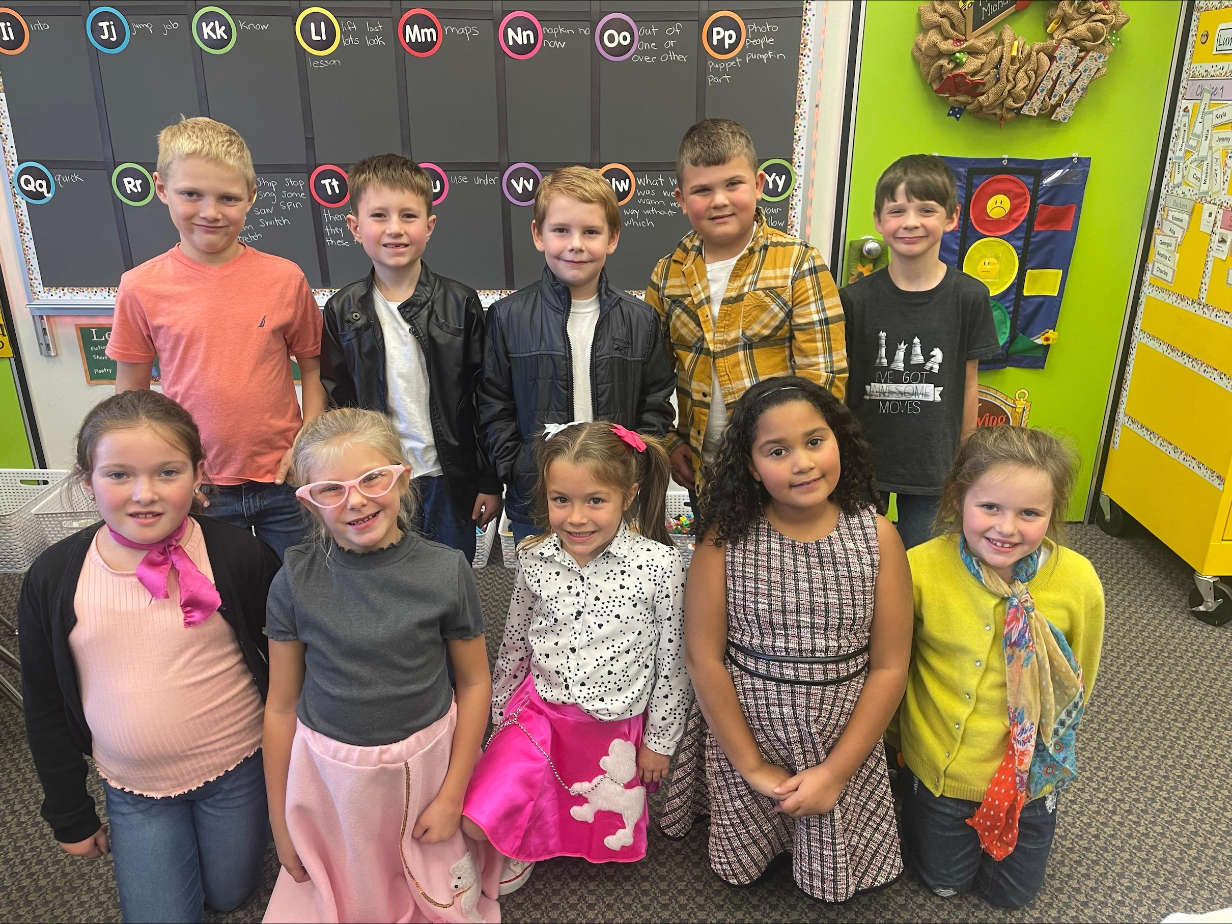 Mrs. Michael’s Class goes back to the 50’s!