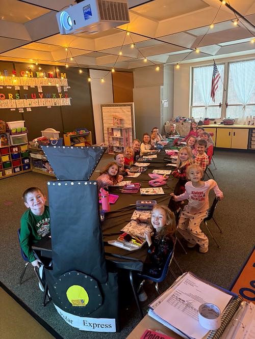 All aboard the Polar Express!