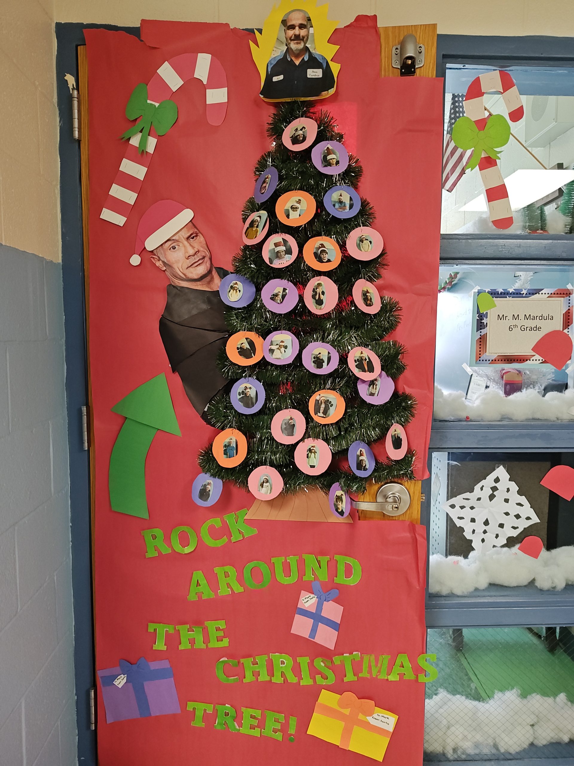 Christmas door Decorating Contest Winner – Mr. Mark Mardula