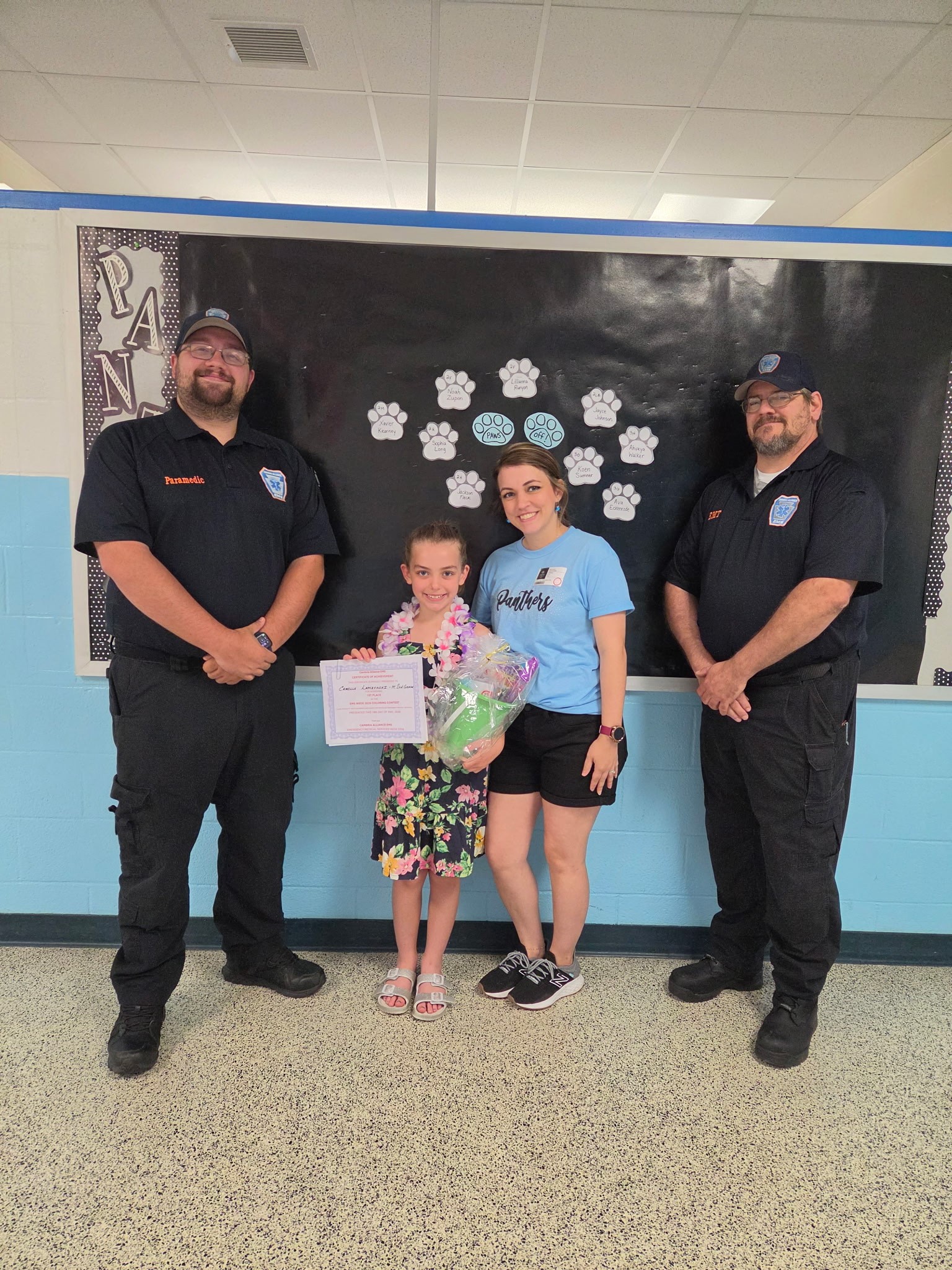 2nd Grade EMS Coloring Contest Winner